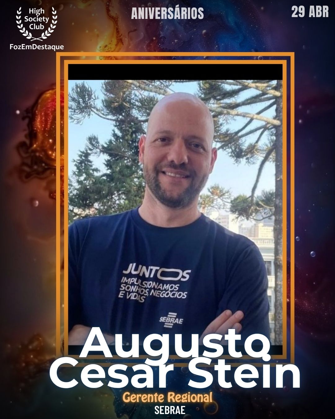 Augusto Cesar Stein  Gerente Regional - Sebrae