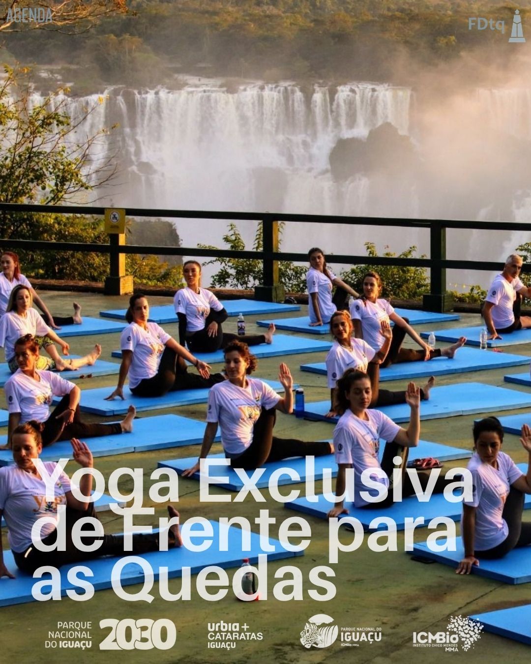 Yoga no Feriado Cataratas do Iguaçu dia do trabalhador