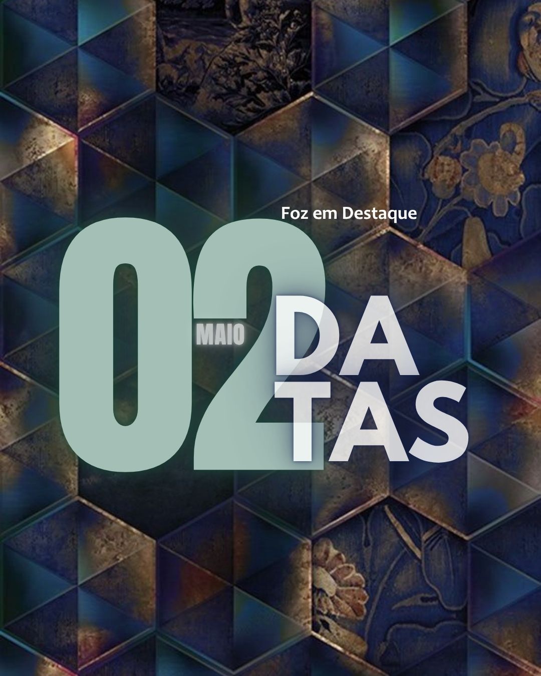Montagem elegante representando a medalha do ex-combatente, a balança da ética e a vida marinha sustentável.