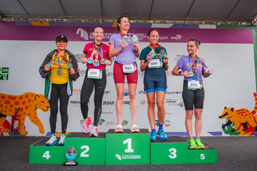 Desafio da Onça (10,5 km e 21 km) Feminino Desafio da Onça — Pelotão Feminino 1.º lugar – Daniele Cristine Slivinski – Tempo acumulado: 2h19m27s 2.º lugar – Paula Fernanda Vasconcelos – 2h21m18s 3.º lugar – Janicielli Onuka – 2h25m07s 4.º lugar – Lidia Oliveira – 2h26m00s 5.º lugar – Mikaela Ivanchechem – 2h27m39s