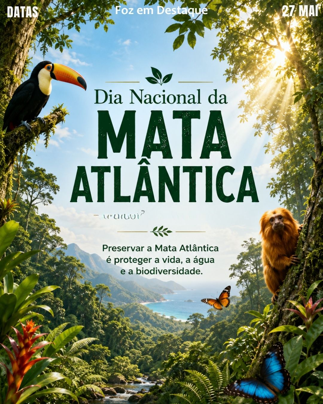 7 DATAS COMEMORATIVAS FOZEMDESTAQUE 27/05/2026